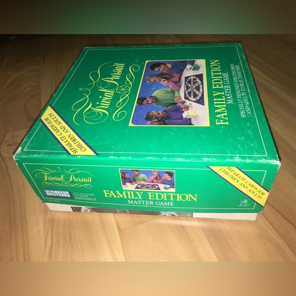 Vintage Complete Game Set of Trivial Pursuit Family Edition Master Game - Picture 12 of 12
